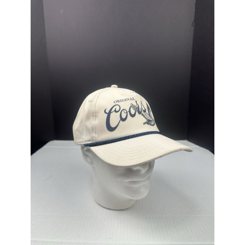 Coors Banquet Beer American Needle Brown Trucker Snapback Hat Cap Rope Mallard